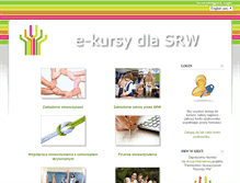 Tablet Screenshot of kursysrw.fio.org.pl