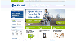 Desktop Screenshot of fio.sk